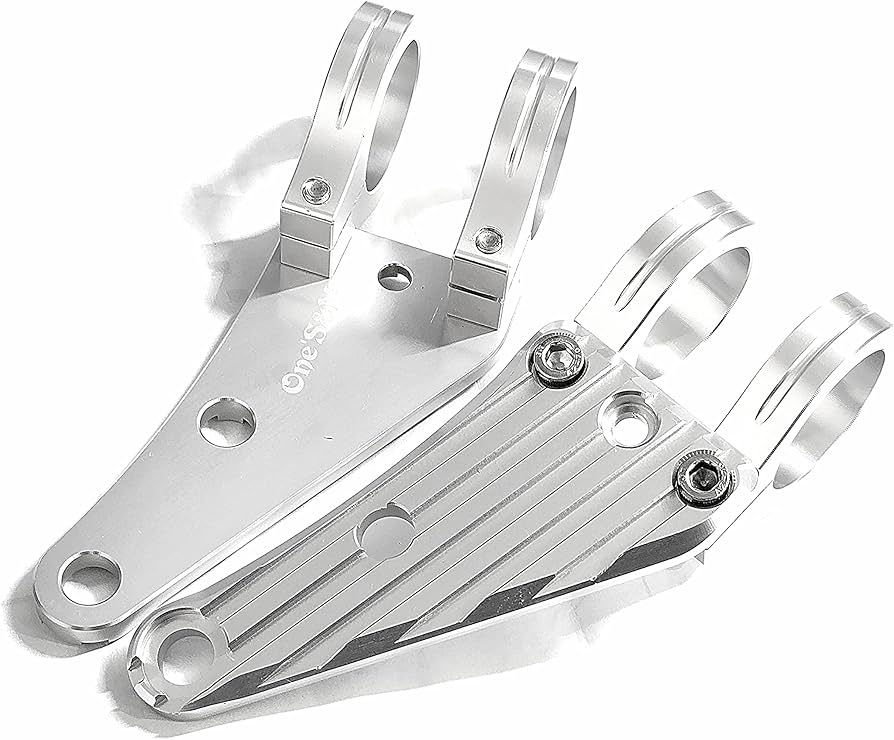 Amazon | ゆ H7-35SV ジュラルミン CNC ヘッドライトステー 35φ 35mm