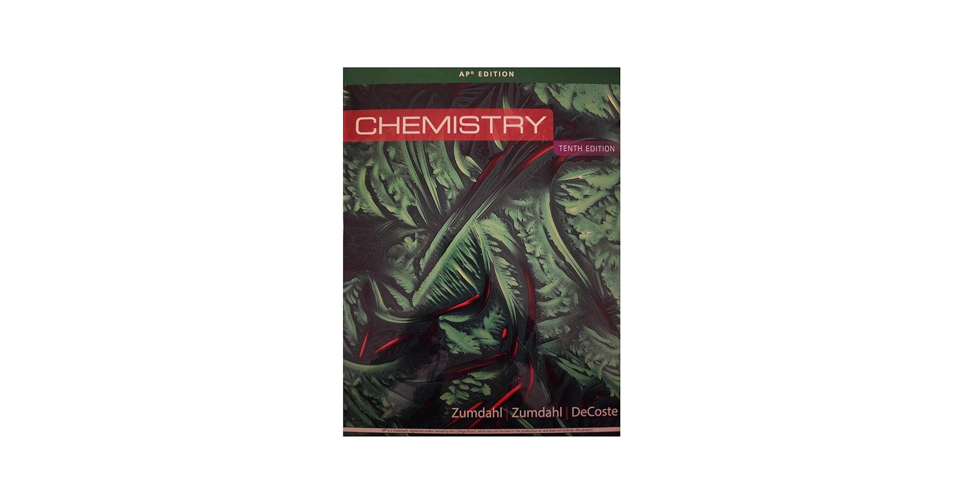 Amazon.com: Chemistry AP Edition, 10th: 9781305957732: Zumdahl: Books