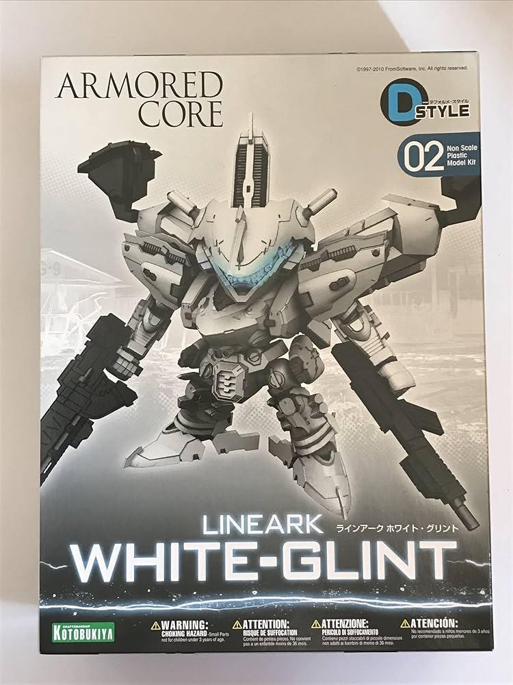 Amazon.com: Kotobukiya Armored Core: for Answer: White Glint SD