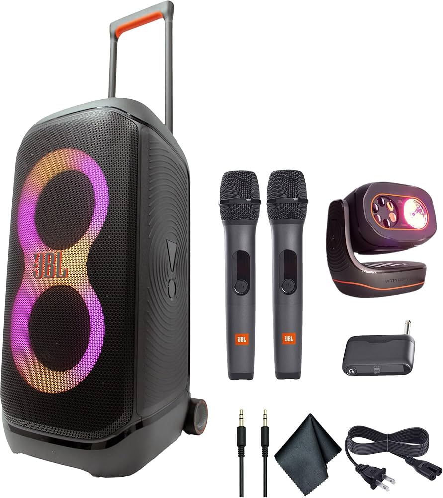 JBL PartyBox Stage 320 240W Portable Wireless Speaker, 18 Hour