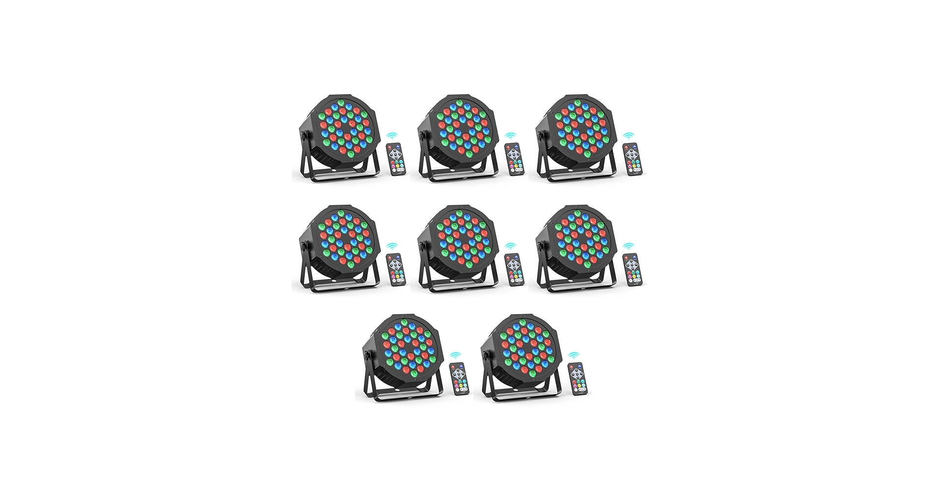 Amazon.com: 36 LED RGB Stage Par Light DMX Lighting Stage Uplights