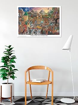 Amazon.com: BUY ART FOR LESS Officially Licensed A Magical Mystery