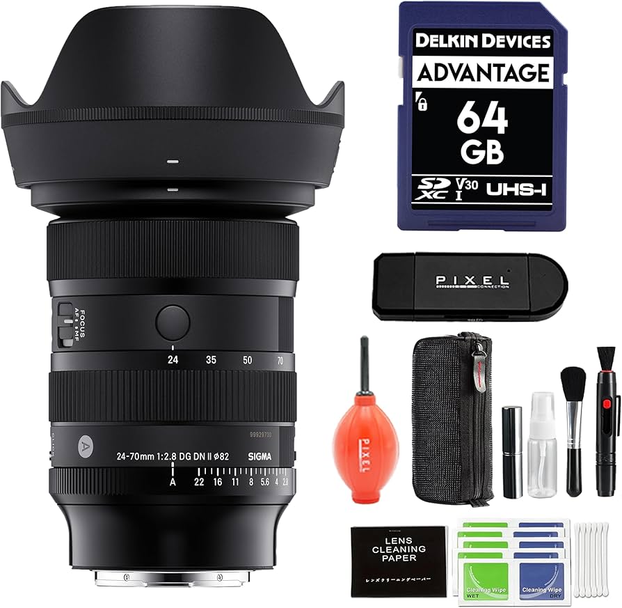 Amazon.com : Sigma 24-70mm f/2.8 DG DN II Art Lens for Sony E