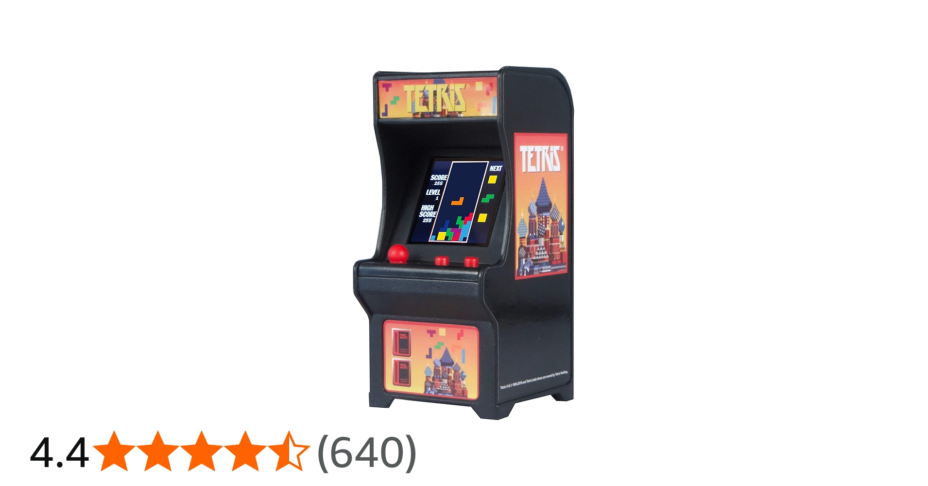 Amazon.co.jp: 小さなアーケードテトリスミニレトロゲーム(3.5インチ