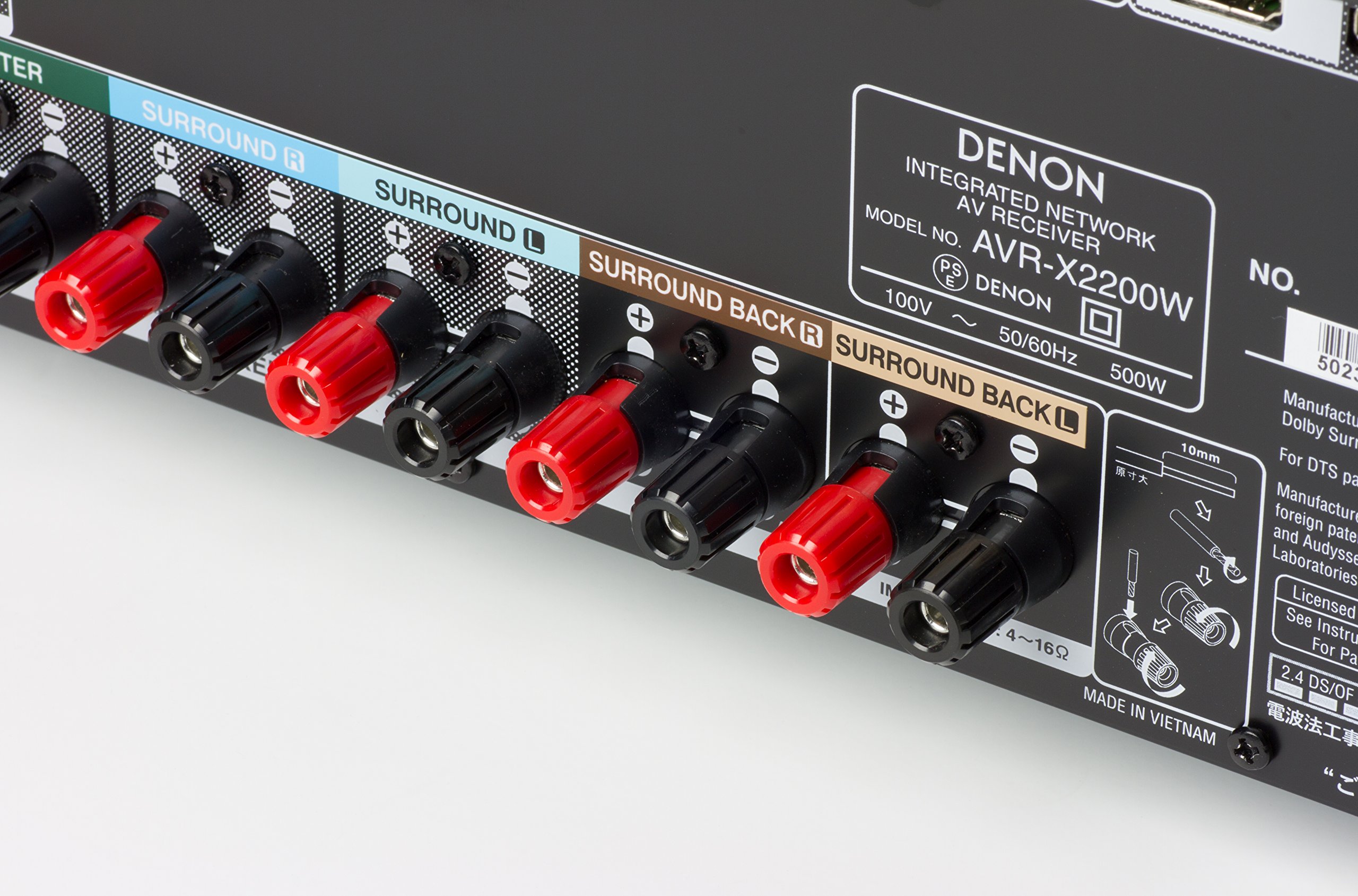 Amazon.co.jp: Denon AVサラウンドレシーバー 7.2ch Dolby Atmos DTS:X