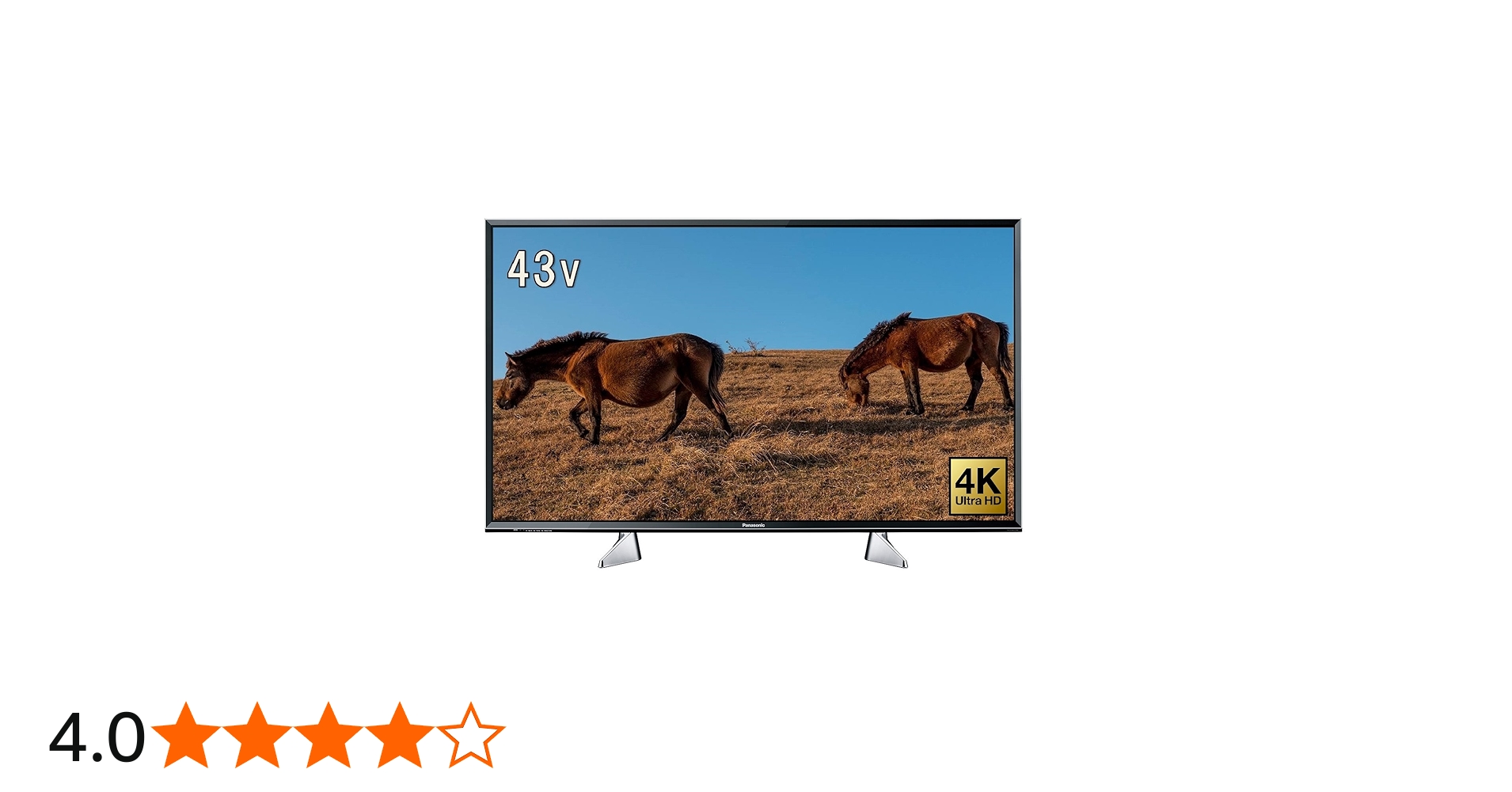 Amazon | パナソニック 43V型 液晶テレビ ビエラ TH-43EX750 4K USB
