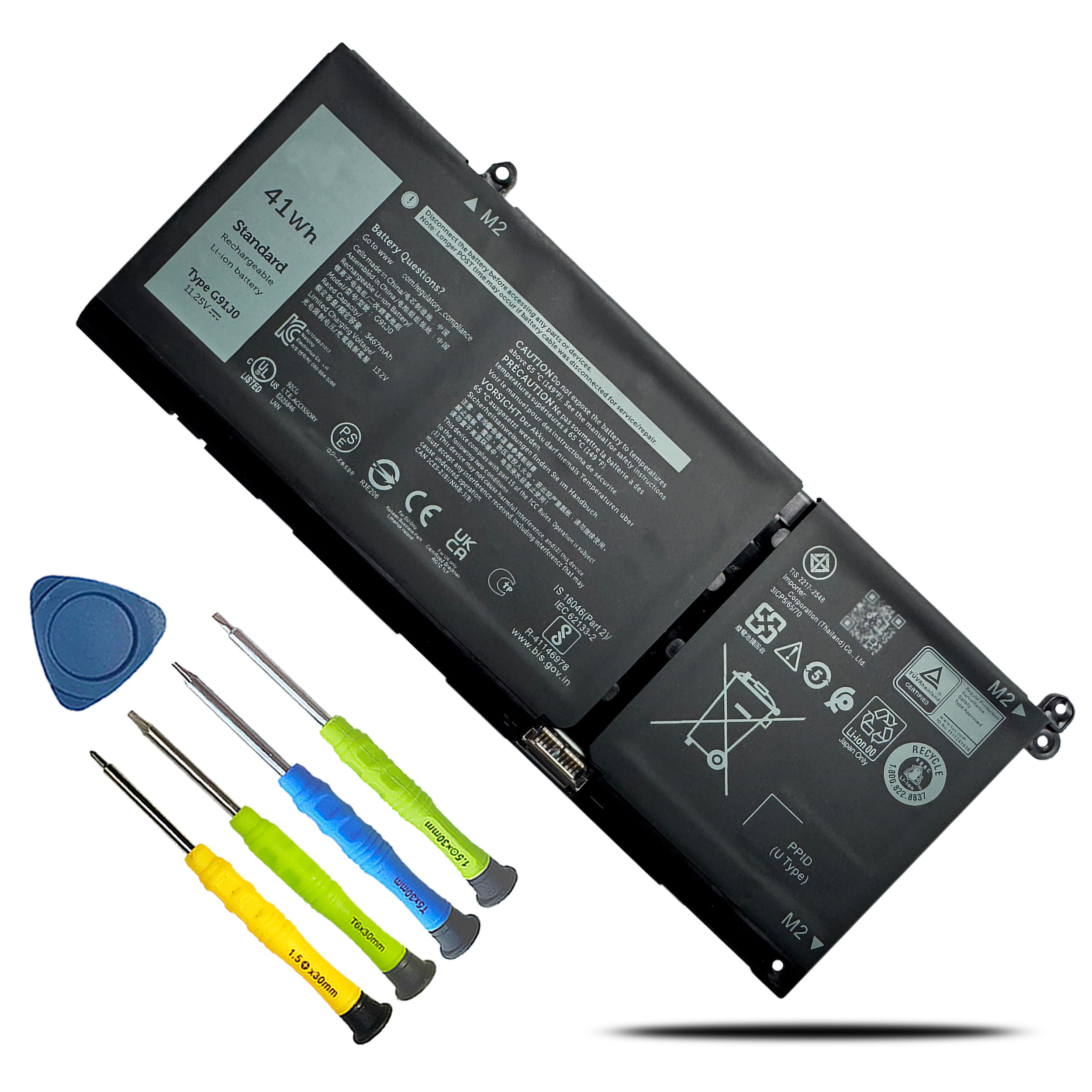 Amazon.com: G91J0 Battery for Dell Latitude 3520 Dell Latitude