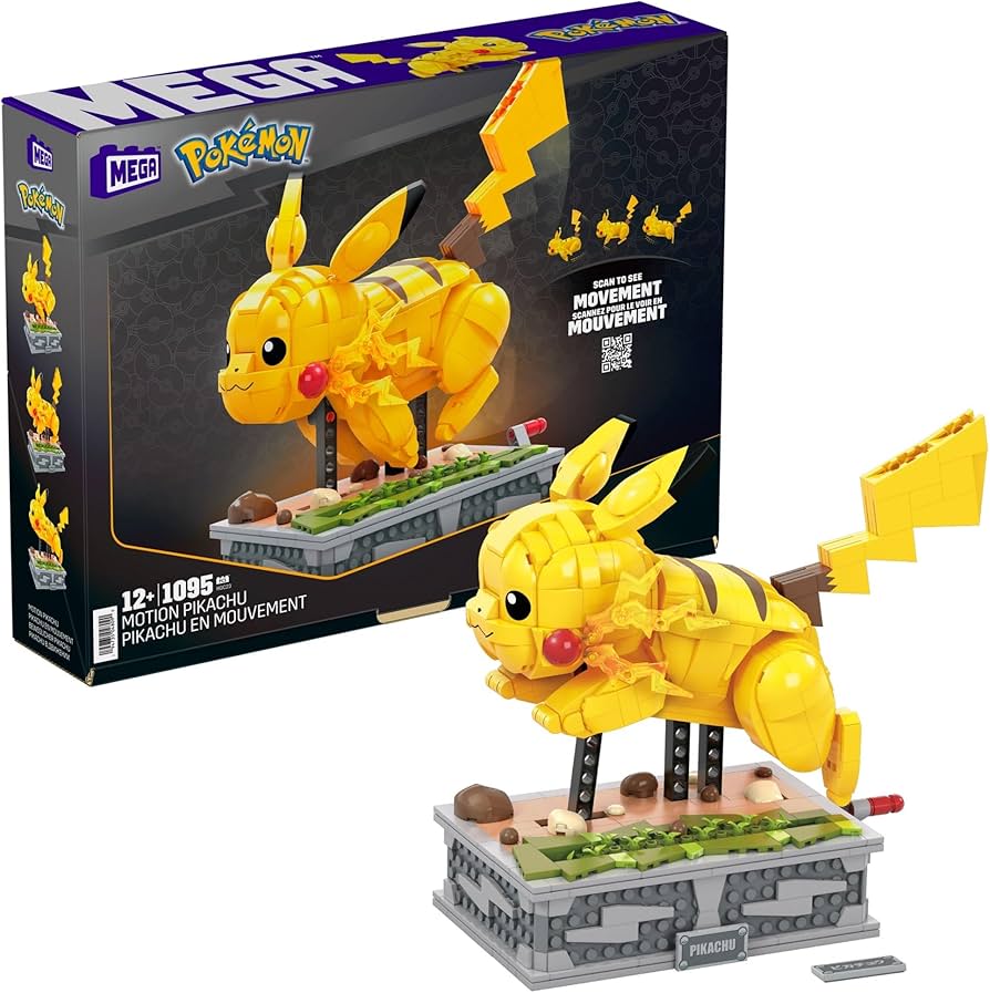 Amazon.co.jp: メガブロック(MEGA BLOKS) ポケモン ピカチュウが走る