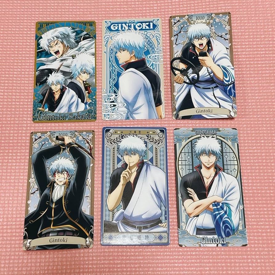 Amazon.co.jp: 銀魂 坂田銀時 アルカナカードコレクション 6点セット