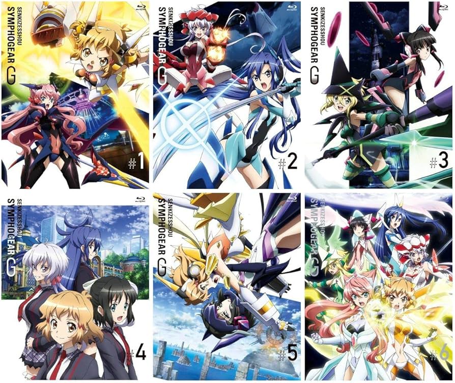 Amazon.co.jp: 戦姫絶唱シンフォギアG (期間限定版) 全6巻セット