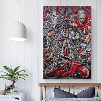 Amazon.co.jp: AKIRA（アキラ）日本の名作SFアニメ映画のポスター (3