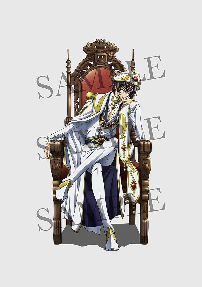 Amazon.co.jp: コードギアス 反逆のルルーシュ ルルーシュ 複製原画 約