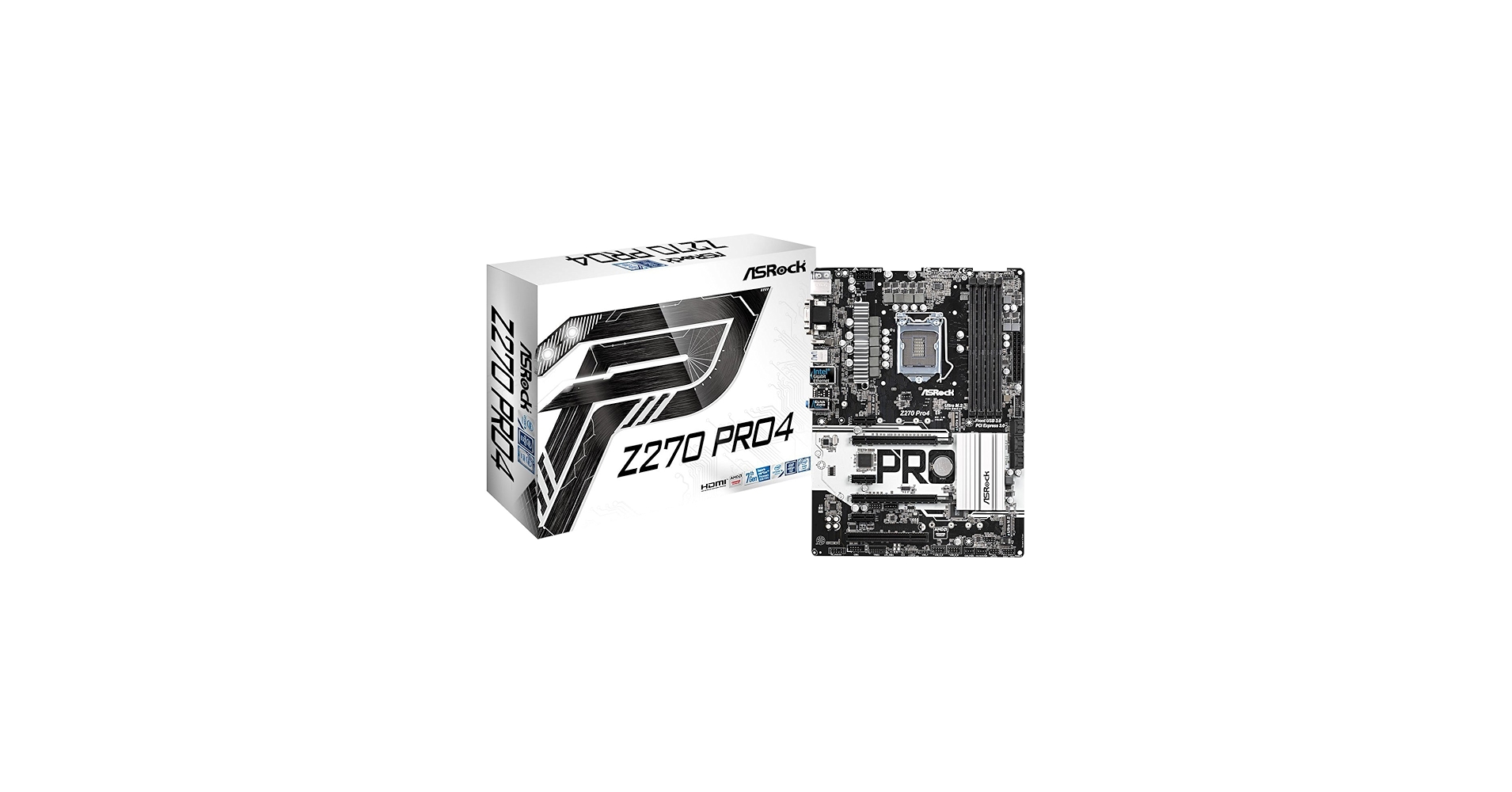 Amazon.com: ASRock Z270 PRO4 LGA1151/ Intel Z270/ DDR4/ Quad