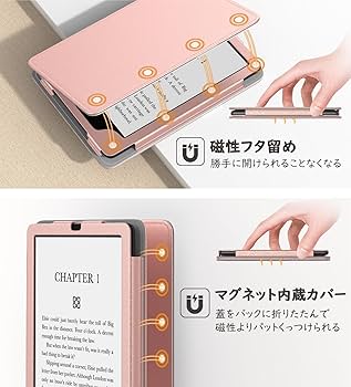 Amazon.co.jp: MoKo Kindle Paperwhite 2024/2021 カバー 第12/11世代