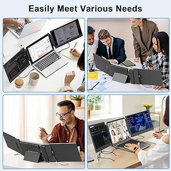 Amazon.com: S3 Laptop Screen Extender, 14'' Triple Portable