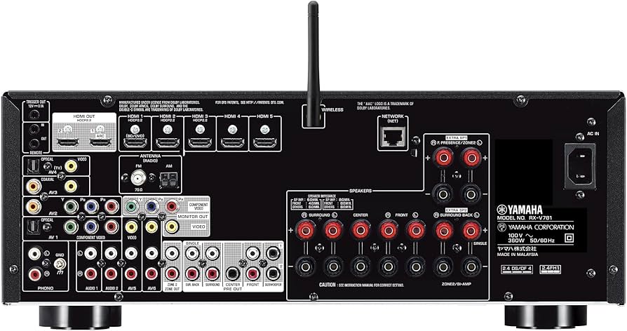 Amazon.co.jp: ヤマハ AVレシーバー RX-V781 : 家電＆カメラ