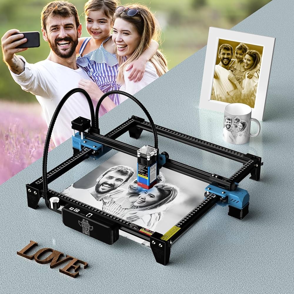 Amazon.co.jp: OUYANG TTS-55 Pro レーザー彫刻機 5-5.5Wレーザー高