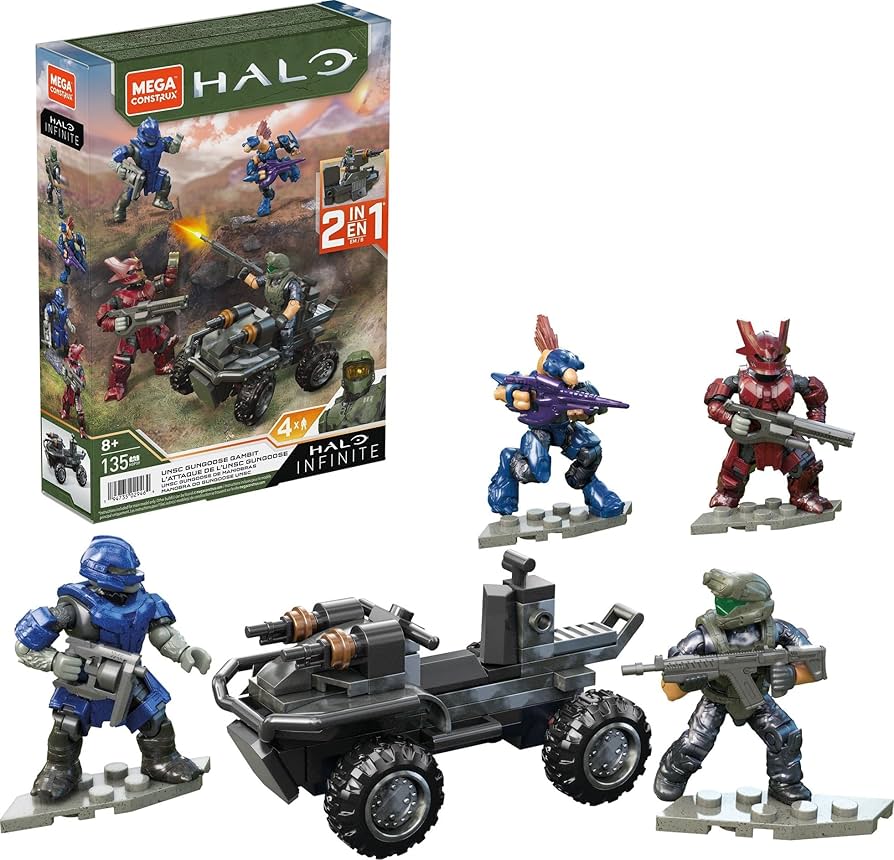 Amazon.co.jp: MEGA Halo UNSC ガングース ギャンビット アタック