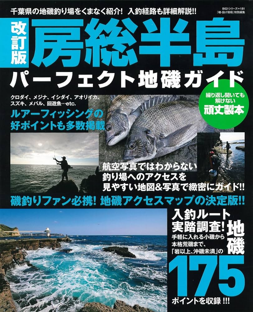 改訂版 房総半島パーフェクト地磯ガイド (BIG1 181) | 海悠出版 |本