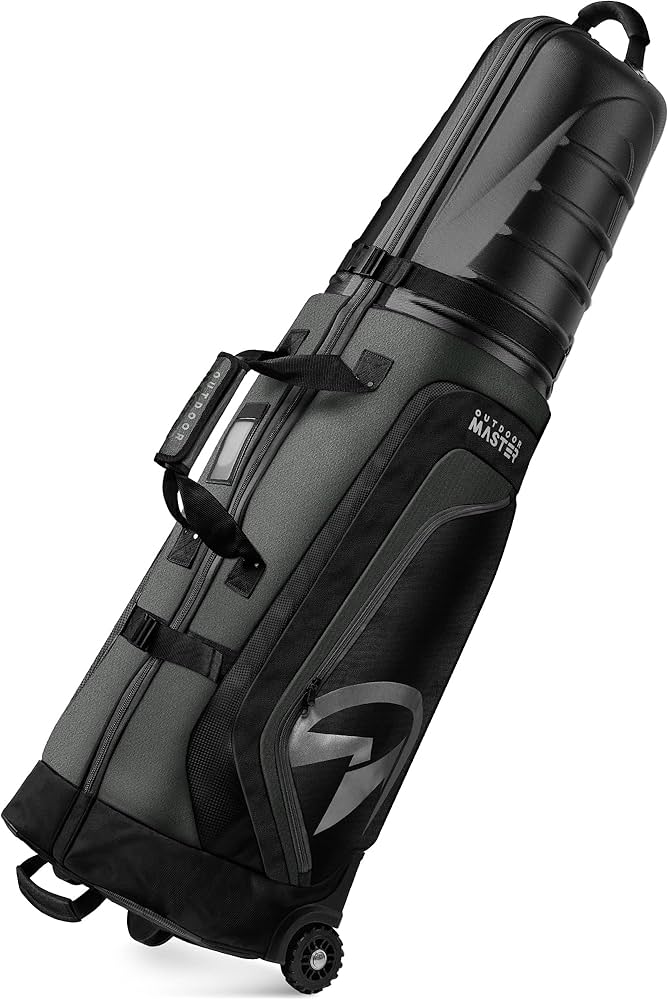 Amazon | ゴルフバッグカバー 【キャスター付き・ハードシェル保護
