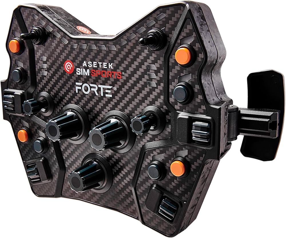 Amazon.com: ASETEK Forte GT Button Box | Sim Racing Control Panel
