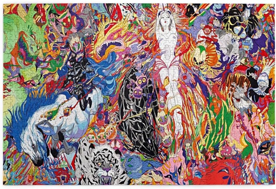 Amazon | 天野喜孝図 ジグソーパズル 1000ピース パズル 知育 脳トレ