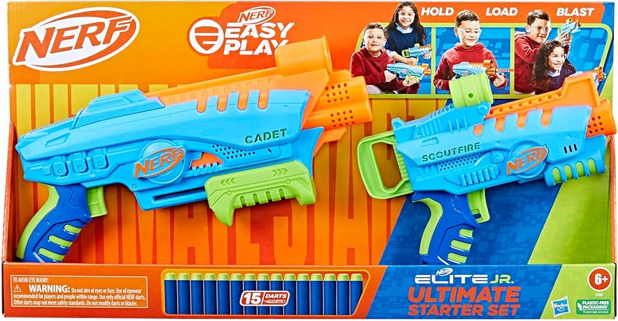 Amazon.co.jp: ナーフエリートジュニアアルティメットスターターセット