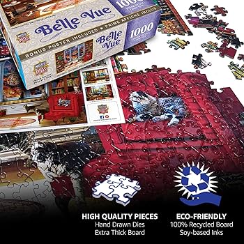 Amazon.com: MasterPieces 750 Piece Jigsaw Puzzle for Adults