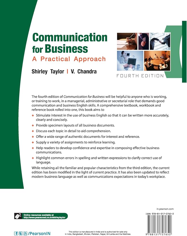 Amazon.co.jp: Communication For Business: A Practical Approach