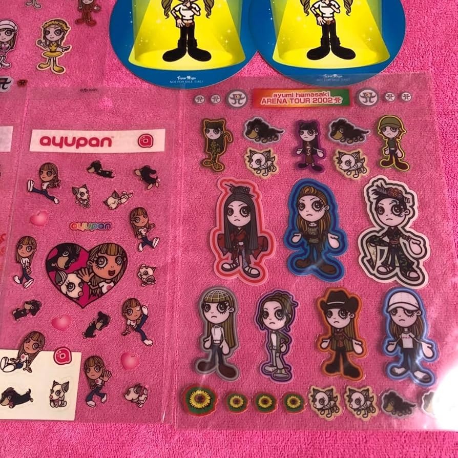 Amazon.co.jp: 浜崎あゆみ ayupan あゆぱん ステッカー シール : おもちゃ