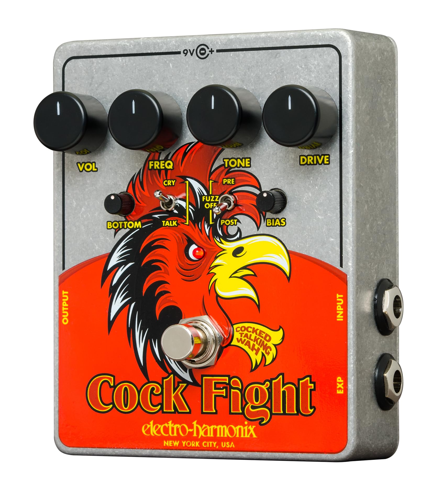 Amazon.com: Electro-Harmonix Cock Fight Cocked Talking Wah Pedal