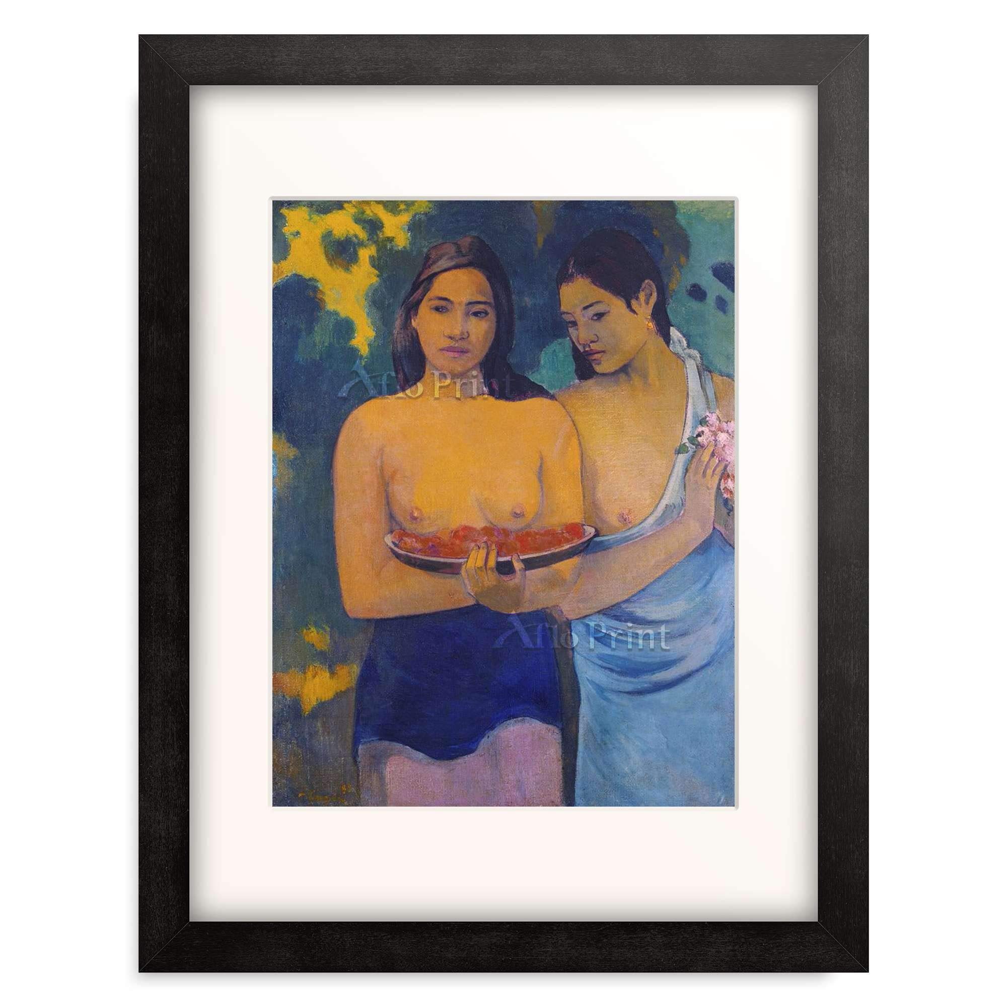 Amazon｜ポール・ゴーギャン Eugène Henri Paul Gauguin 「二人の