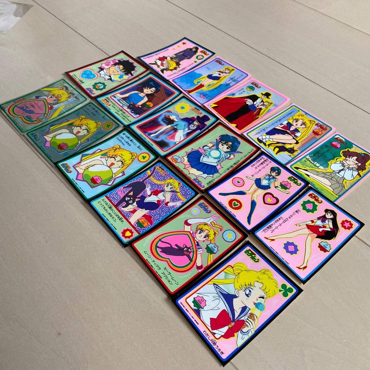 Amazon.co.jp: マイナーシール セーラームーン 初期 たんざくシール 山