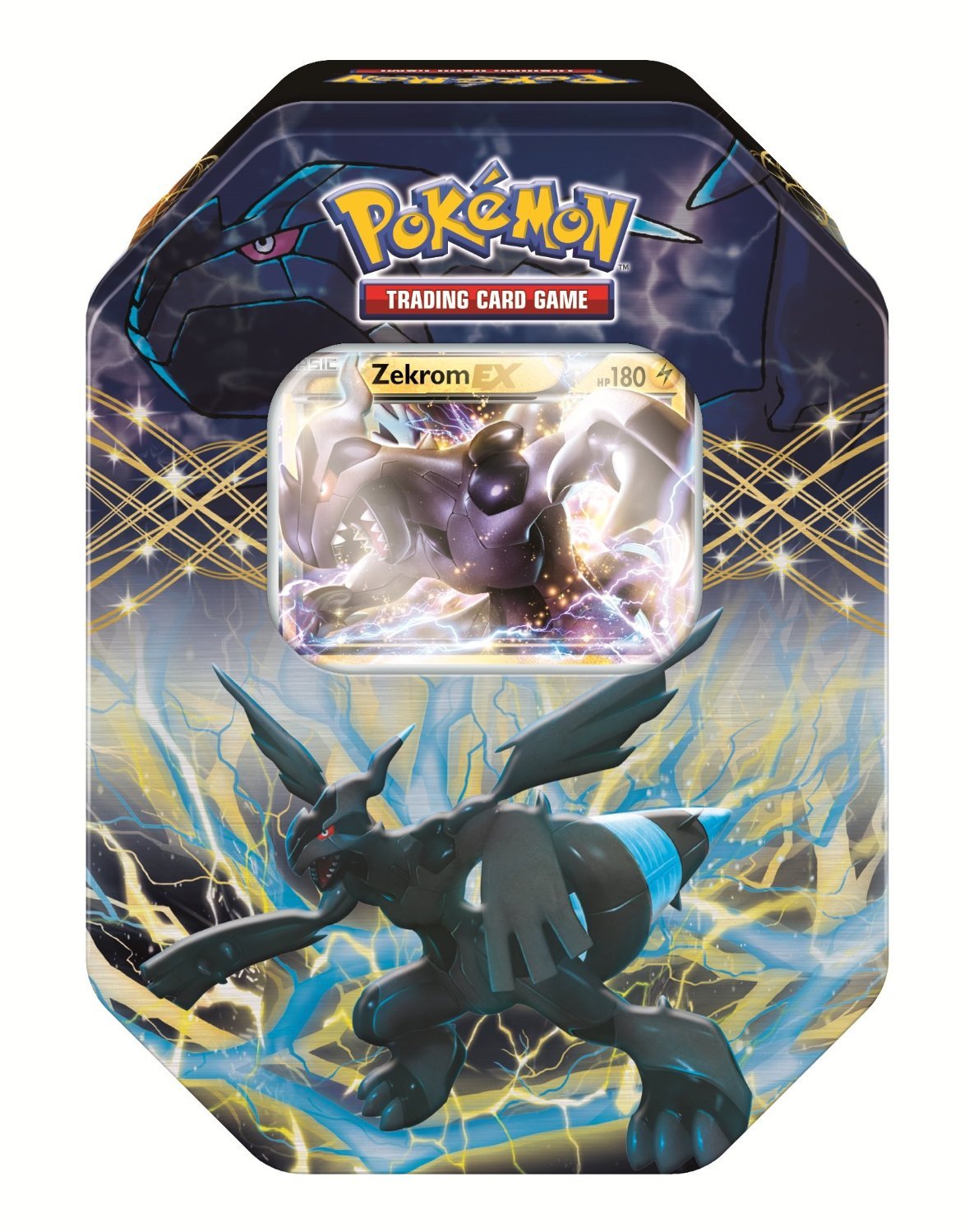 Pokemon Black White Card Game Spring 2012 EX Collectors Tin Zekrom