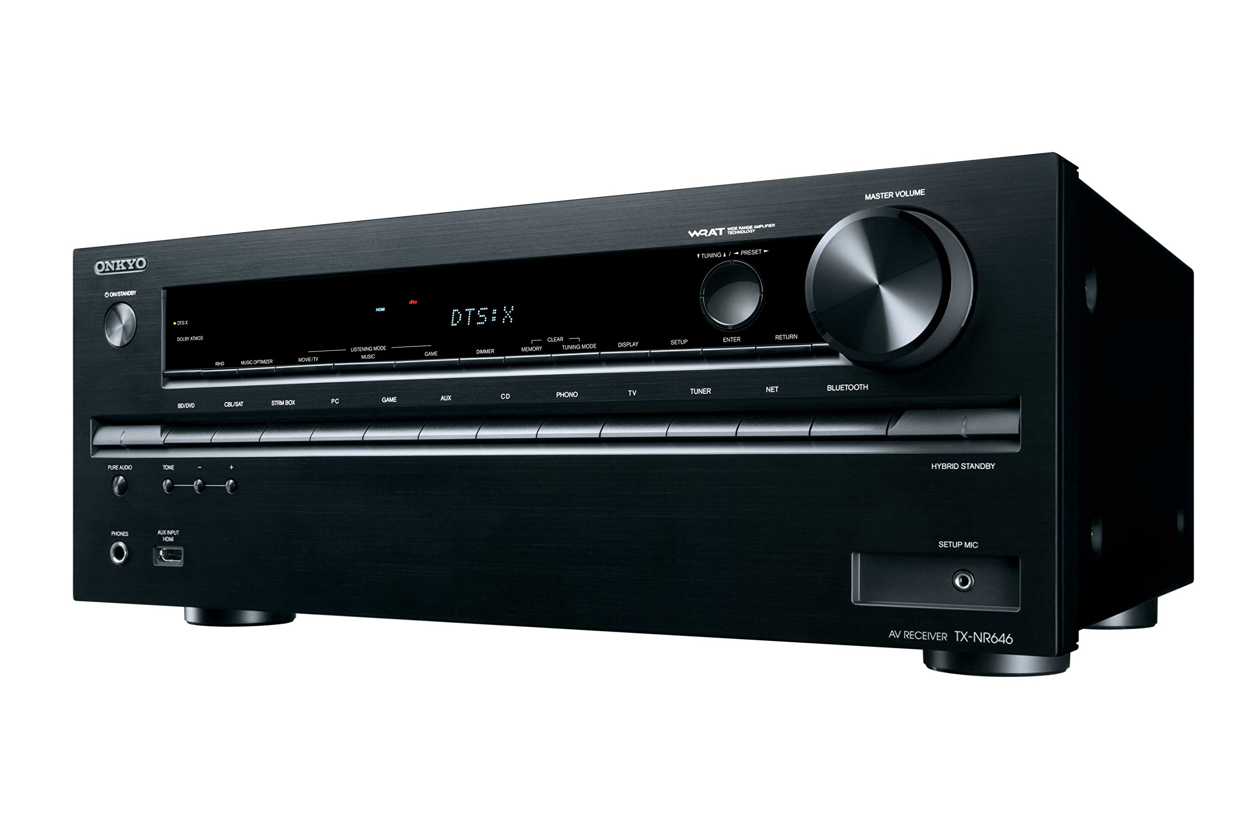 Amazon.co.jp: ONKYO 7.2ch対応AVセンター TX-NR646(B) : 家電＆カメラ