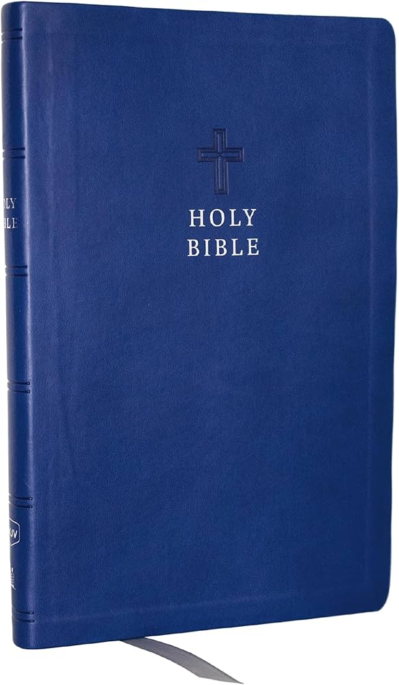 KJV Holy Bible: Value Ultra Thinline, Blue Leathersoft, Red Letter