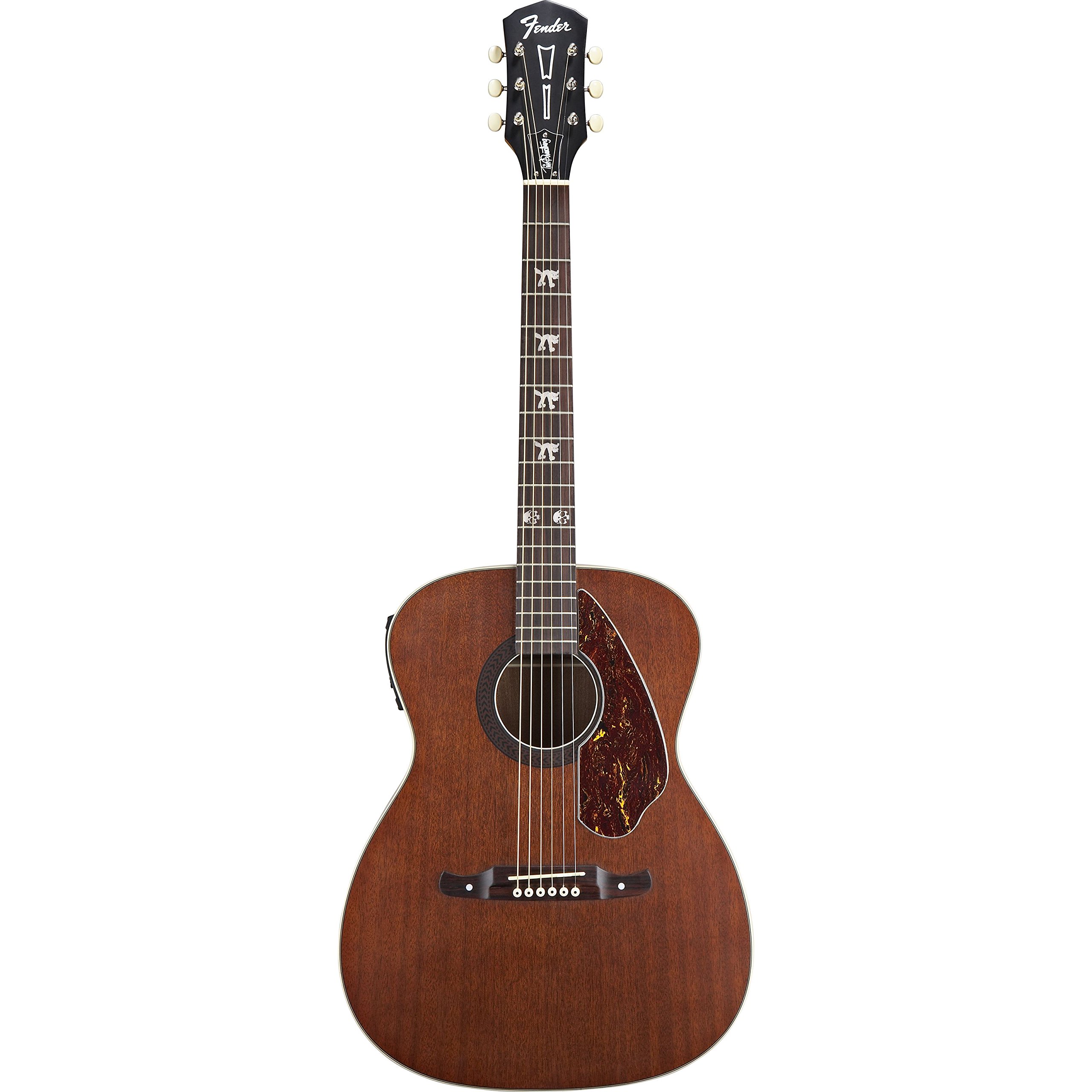 Amazon.com: Fender Tim Armstrong Hellcat Acoustic-Electric Guitar