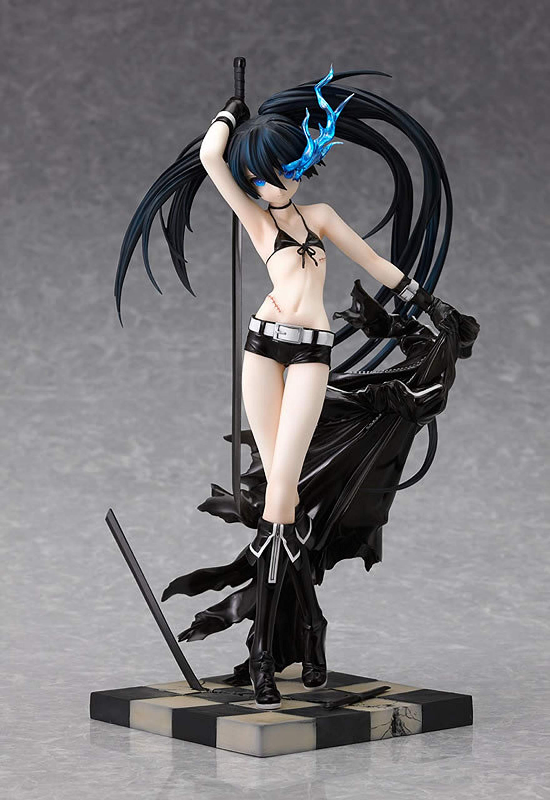 Amazon.co.jp: ブラック☆ロックシューター Black blade ver. (1/8