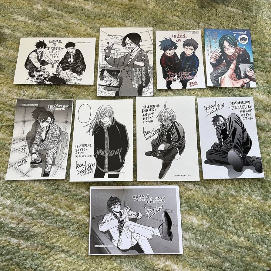 Amazon.co.jp: 桃源暗鬼 特典 ペーパー 6 7 10 11 12 15 喜久屋書店