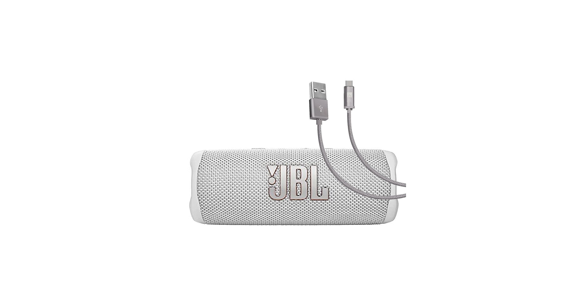 Amazon.com: JBL Flip 6 (White) + Bundle with Case Logic Braided