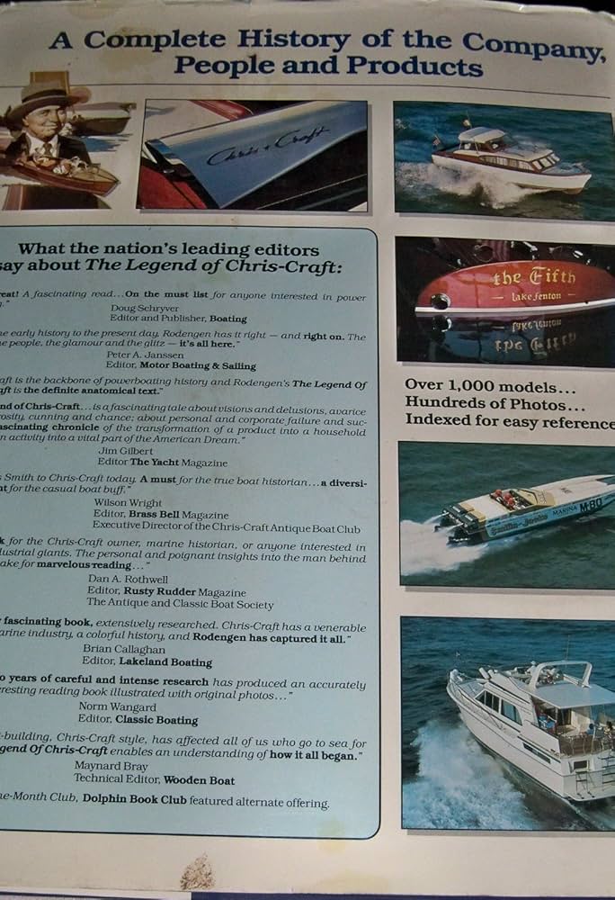 The Legend of Chris-Craft: Rodengen, Jeffrey L.: 9780945903024