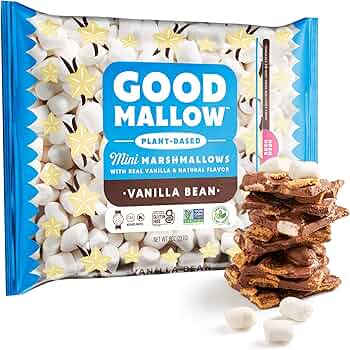 Amazon.com : GoodMallow Mini Vegan Marshmallows - Kosher Halal
