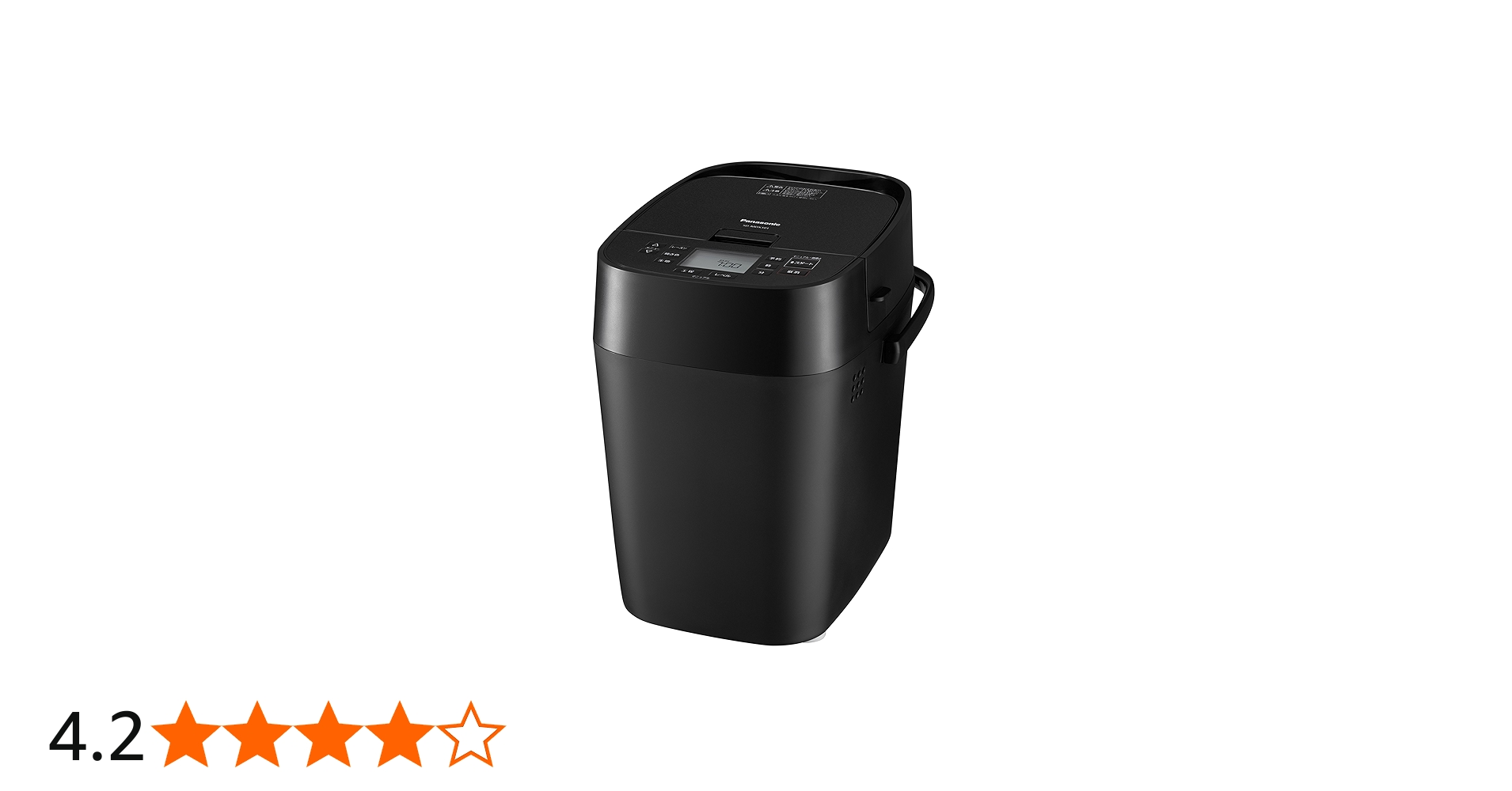 Amazon.co.jp: パナソニック ホームベーカリー 1斤タイプ ブラック SD