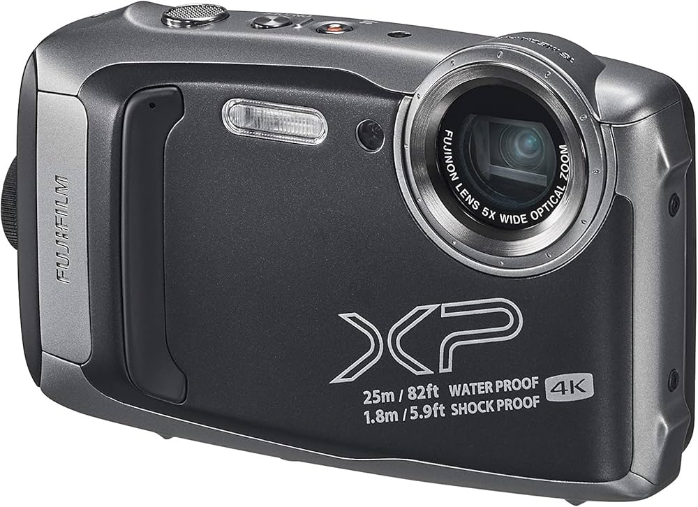 Amazon | 富士フイルム(FUJIFILM) 防水カメラ XP140 ダークシルバー FX
