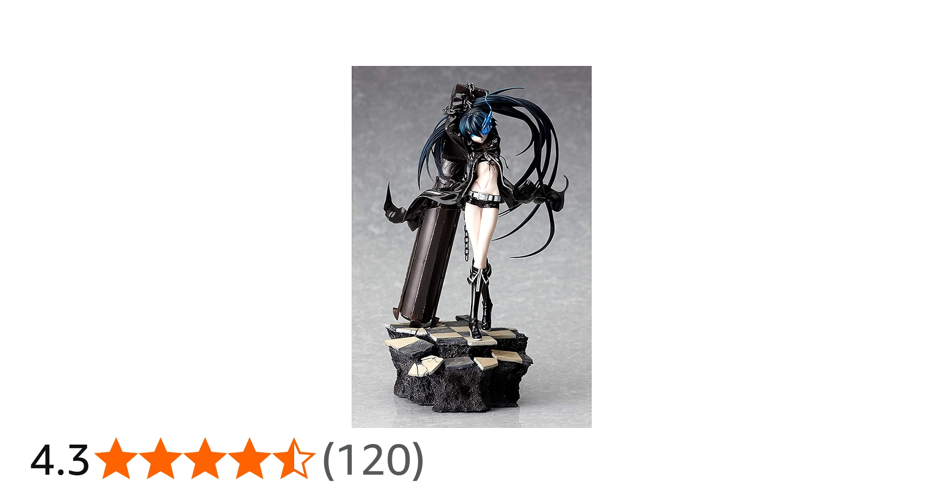 Amazon.co.jp: ブラック☆ロックシューター (1/8スケールPVC塗装済み