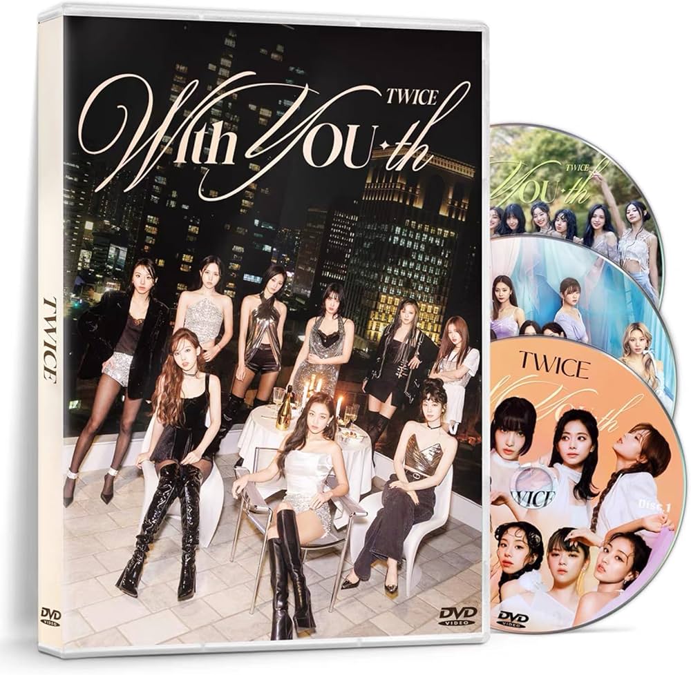 Amazon.co.jp: Twice 最新 2024年新曲MV/LIVE HDビデオ3ディスク