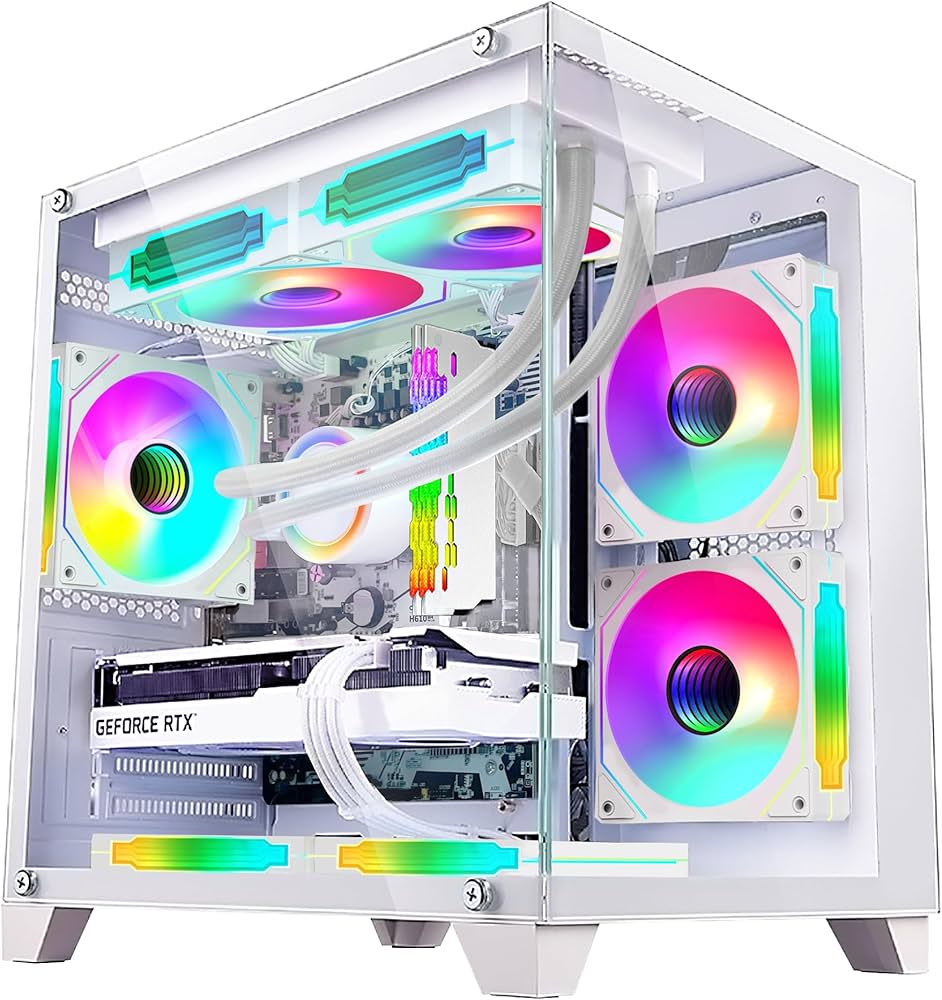 Amazon.co.jp: HOENGAGER ゲーミングデスクトップパソコン