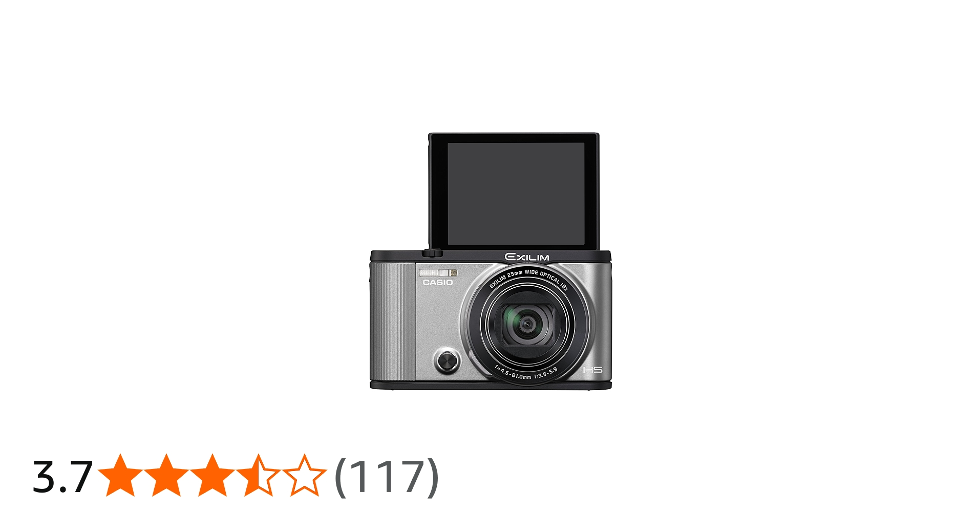 Amazon.co.jp: CASIO デジタルカメラ EXILIM EX-ZR1600SR 自分撮り