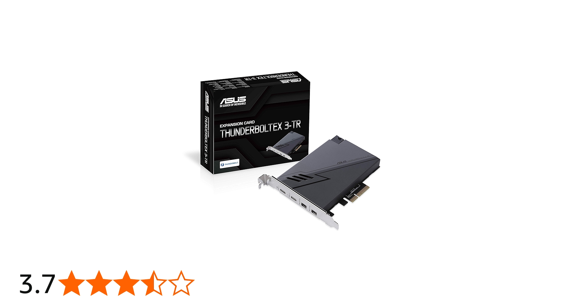 Amazon | ASUS ThunderboltEX 3-TR PD3.0 100W 給電対応 Thunderbolt3
