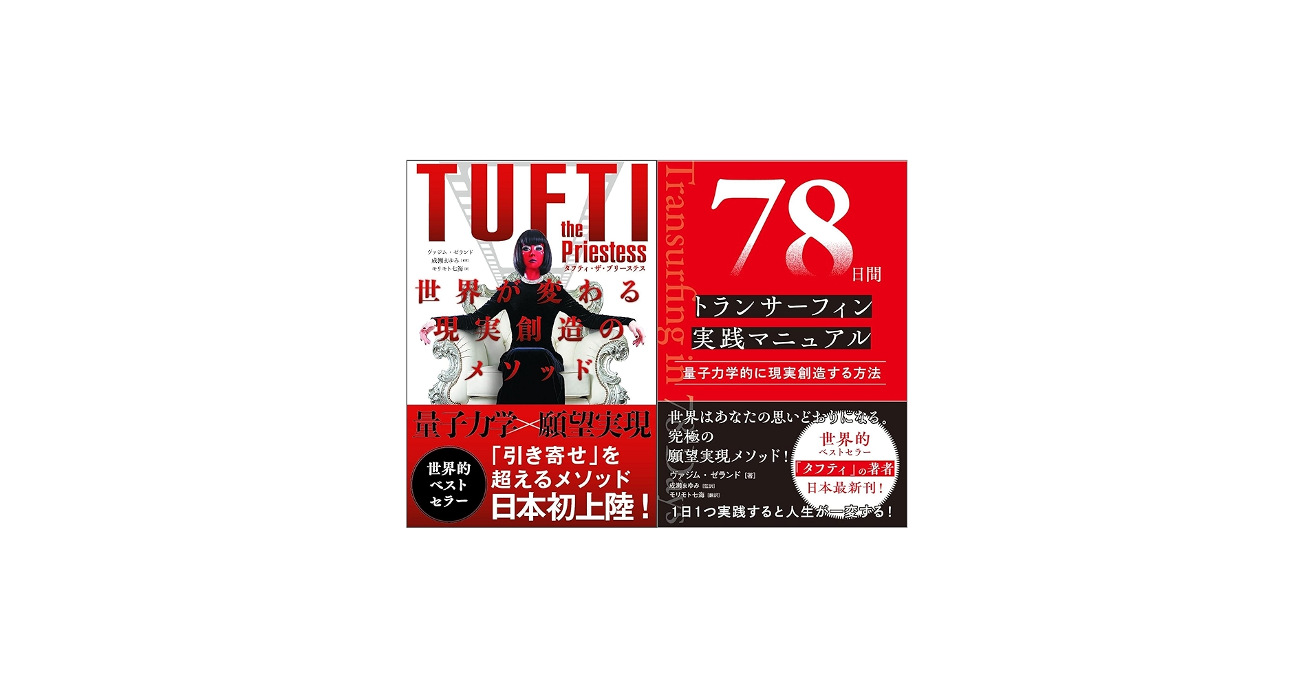 タフティ」「78日間トランサーフィン実践マニュアル」2冊セット |本
